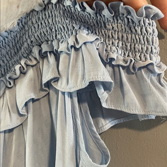 Anthropologie Sky Blue Sleeveless Blouse Size XS‎ - Picture 8 of 8